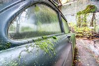 Abandoned car in Garage.