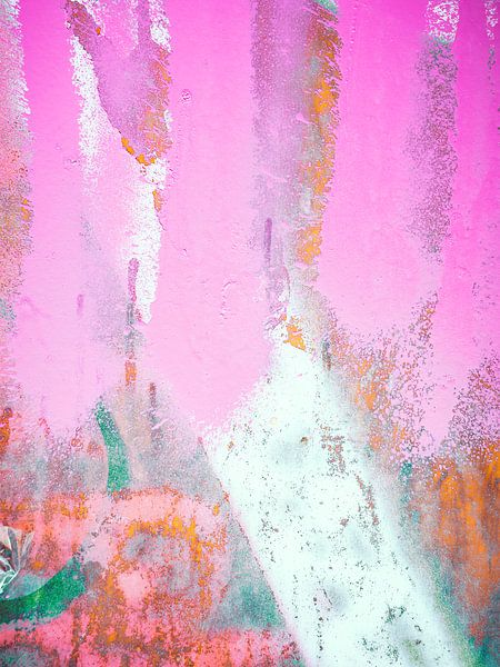 Pink abstract by Jeannet Zwols  Fotografie