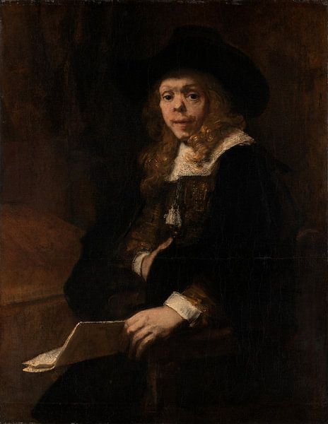 Porträt von Gerard de Lairesse, Rembrandt von Rembrandt van Rijn