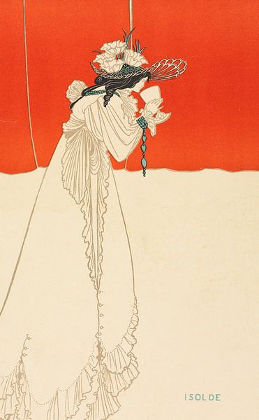 Isolde, Aubrey Vincent Beardsley par Des maîtres magistraux
