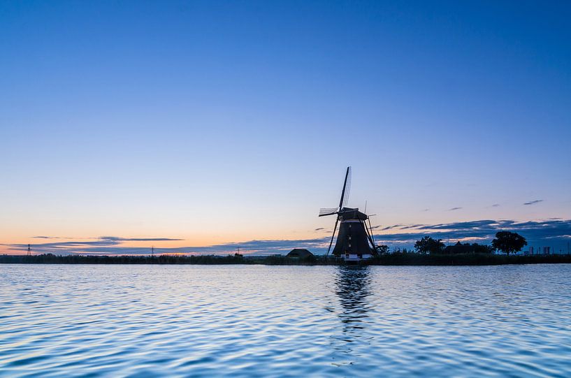 Good morning Dutch windmill von RB-Photography