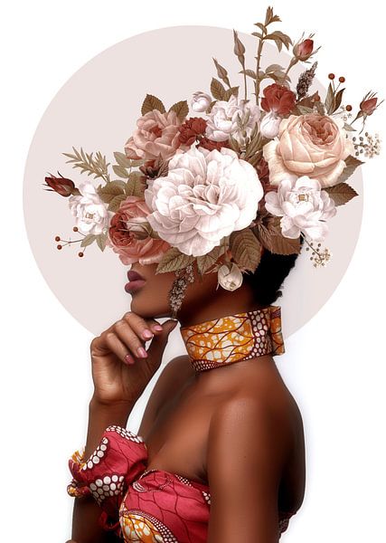 Rose Africaine par Marja van den Hurk