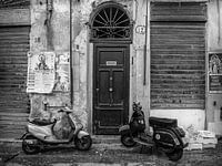 Tür nach Palermo, Sizilien (Italien)