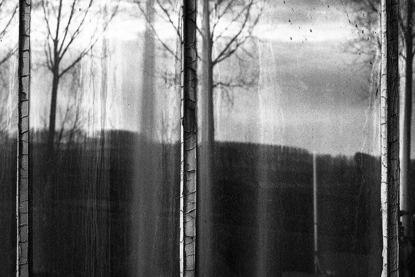 Landscape through glass by Willy Lippens