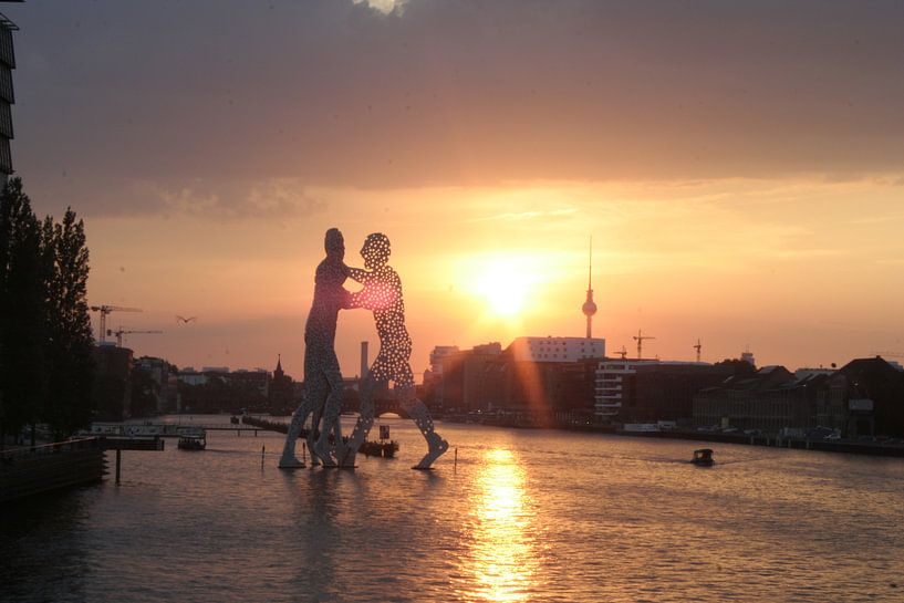 Berlin im Abendrot by Katja Bohn