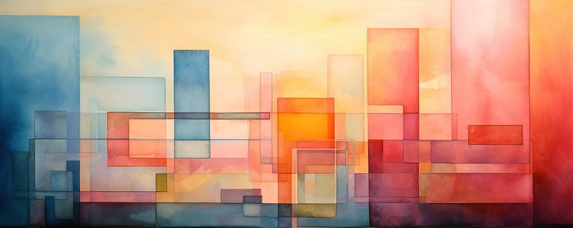 Segeltuch 154982 von Abstraktes Gemälde