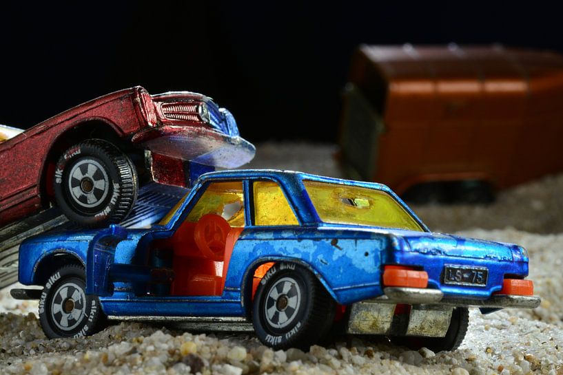 Modelauto - Kerkhof Mercedes Pagode van Ingo Laue