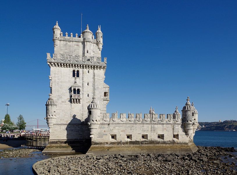 Der Torre de Belém in Lissabon von Berthold Werner