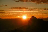 Maui Haleakalā vulcano sunrise