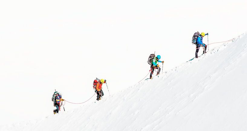 Besteigung des Mont-Blanc von Gerard Goseling