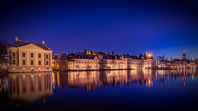 Mauritshuis @ night by Michael van der Burg