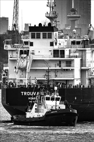 Image of a port city. by Pieter van Roijen