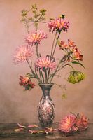 Blumen in chinesischer Vase