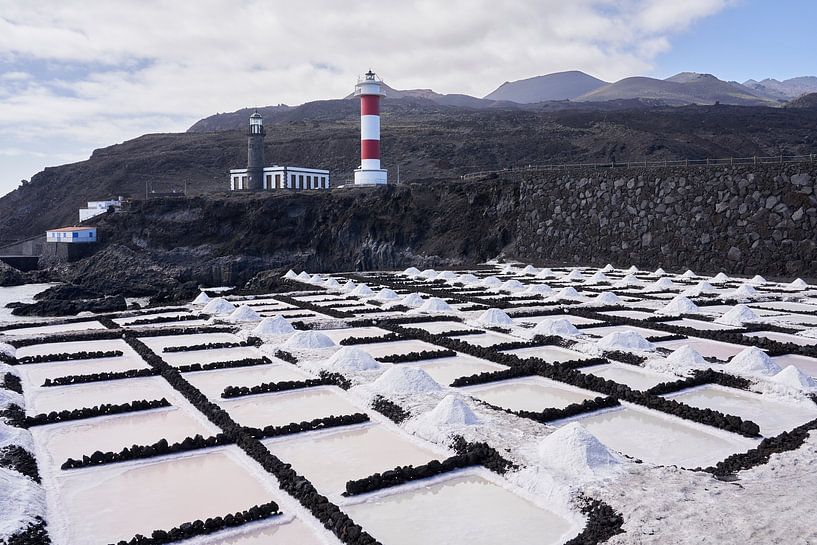Die Leuchttürme von Salinas de Fuencaliente von Cor de Hamer