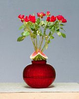 Nature morte avec une pastèque