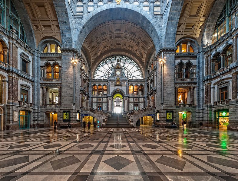 Cathédrale de Portal | Gare centrale | Anvers par Rob de Voogd / zzapback