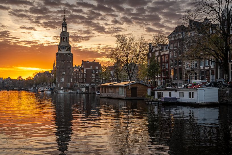 Sonnenuntergang bei den Oudeschans von Ernesto Schats