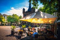 Sommerentspannung: Terrasse vor der Waag in Deventer