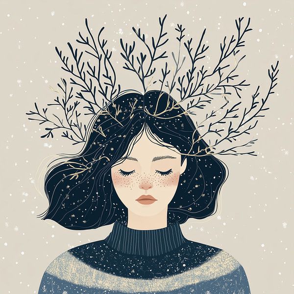 Sanfter Winter-Touch von Liv ter Riet