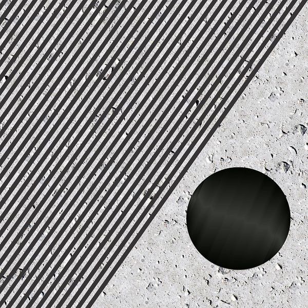 Figures et formes - cercles et rayures par Christine Nöhmeier