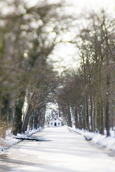 Winterwunderland | Linschoten | Pastell von Gabry Zijlstra