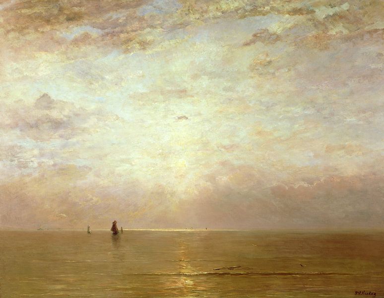 Sunset, Hendrik Willem Mesdag by Bridgeman Masters