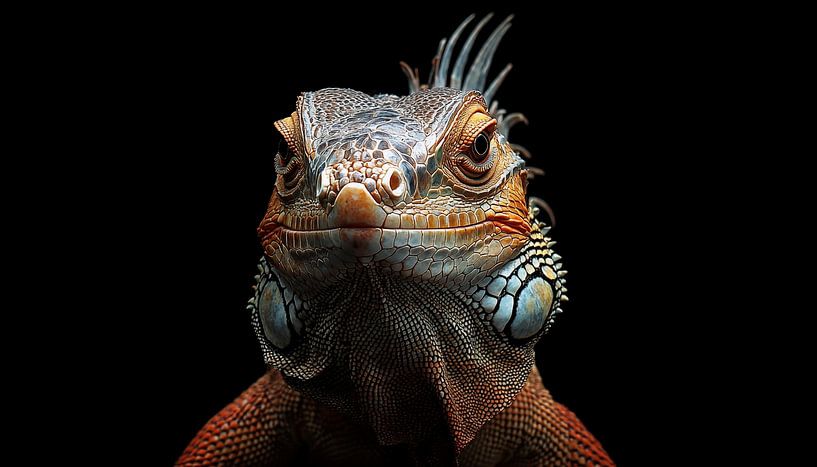 Leguan-Panorama von TheXclusive Art