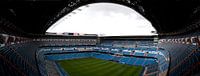 Stadion van Real Madrid in panorama