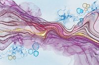 Unter Wasser Abstrakt