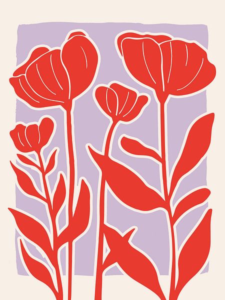 Fleurs de printemps 04 par Malou Studio