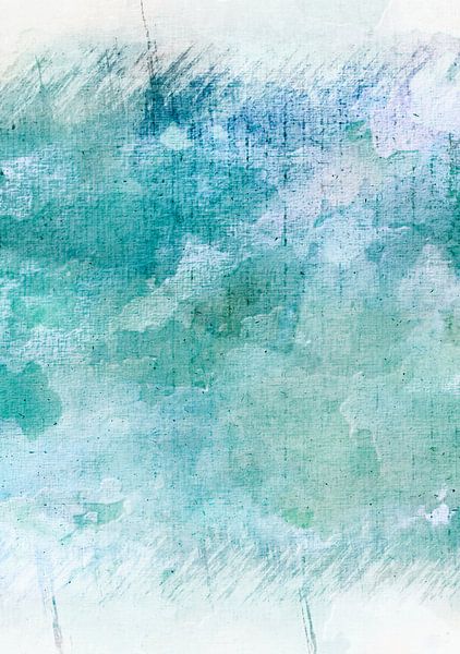 Japanische Wabi Sabi Abstraktion von Mad Dog Art