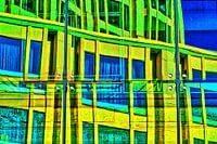 Window reflection in window