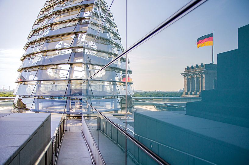 Roof terrace of the Reichstag Berlin by SPUTNIKeins fotografie