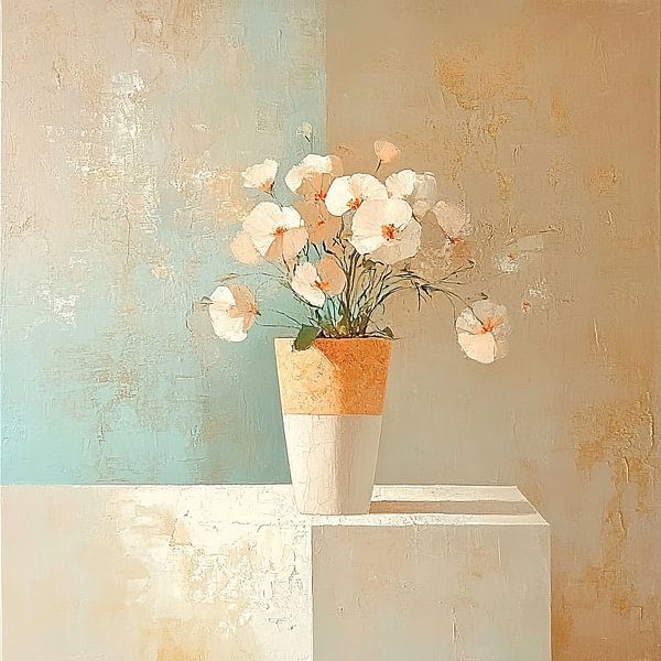 Fleurs blanches par Zen et Plus