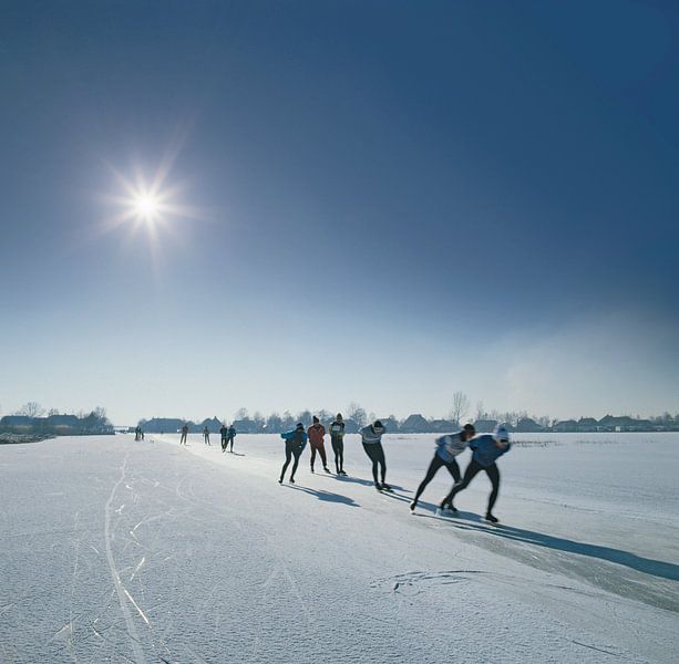 Skater auf der Belterwiese von Rene van der Meer