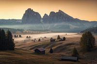 Seiser Alm vor Sonnenaufgang III