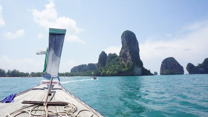 'Escape from Railay', Andaman sea, Thailand by LÉON ROEVEN