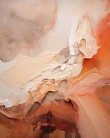 Modern abstract in aardetinten