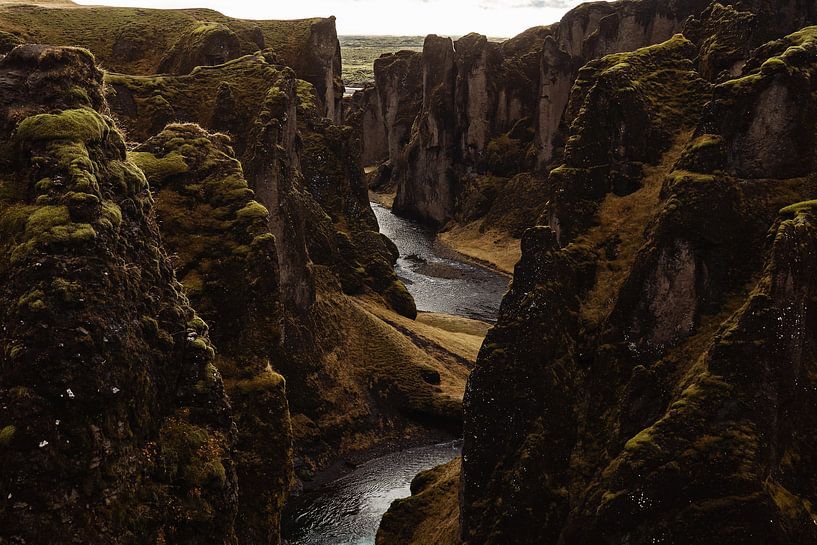 Fjadrargljufur-Tal in Island von RUUDC Fotografie