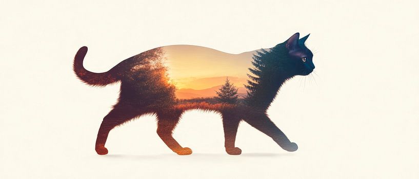 Tierische Naturkunst von Poster Art Shop