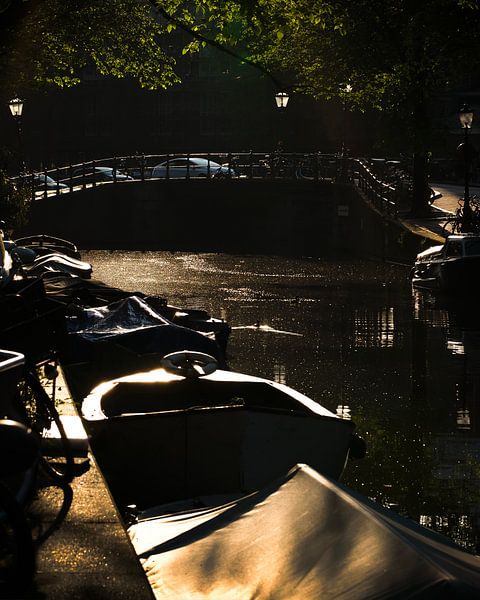 Morgendämmerung im Jordaan von Amsterdam Pixels