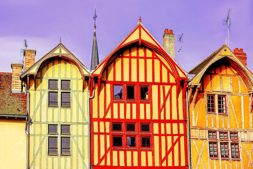 Half-timbered houses Troyes by Patrick Lohmüller