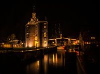 Drommedaris Enkhuizen by night