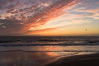 Coucher de soleil avec aile d'ange / Sonnenuntergang mit Engelsflügel