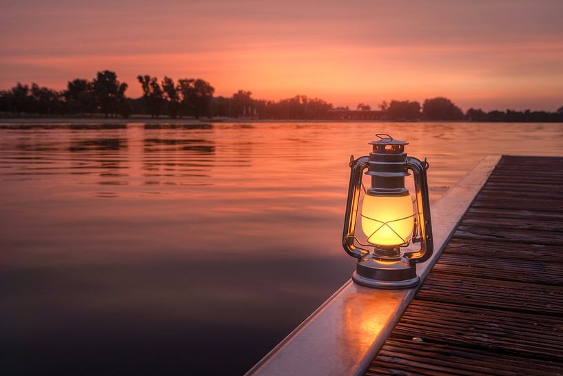 Oil lamp in the morning by Marc-Sven Kirsch