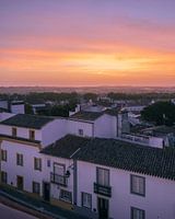 Lever de soleil à Evora