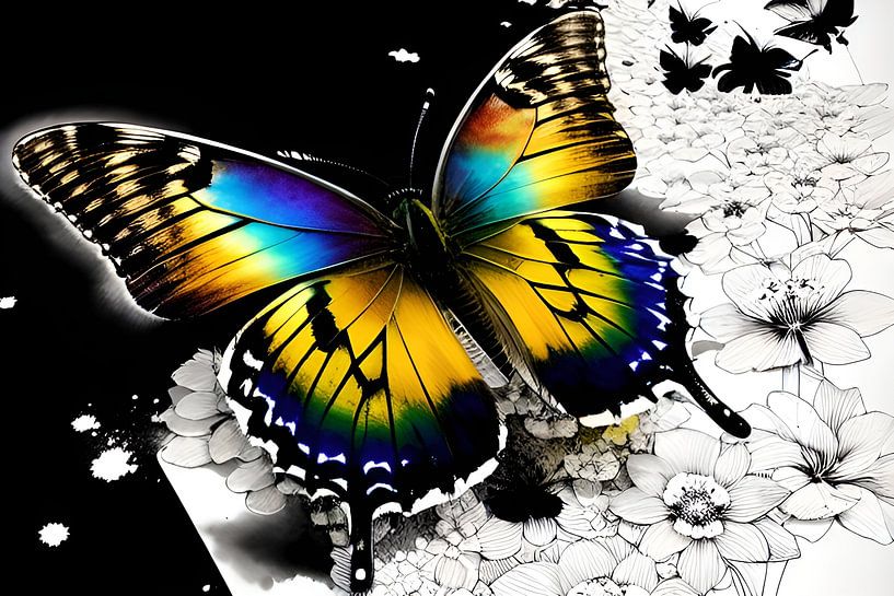 Flügel der Farben: Eine Hommage an die Schönheit der Schmetterlinge von ButterflyPix