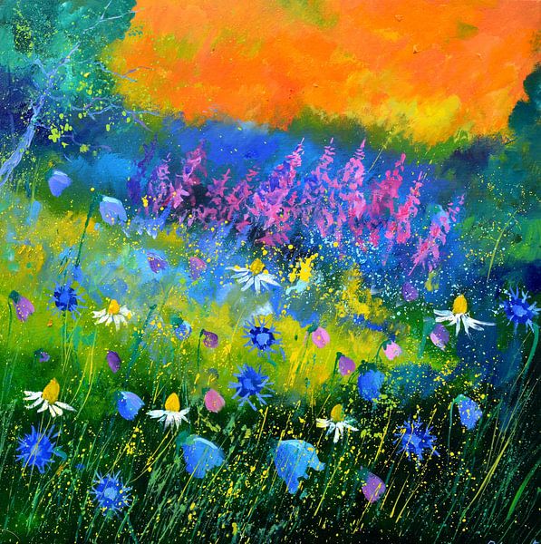 My garden flowers par pol ledent
