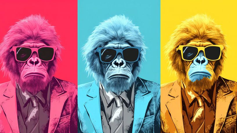 Warhol: Gorilla Groove von ByNoukk