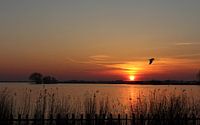 Zonsondergang Snekermeer